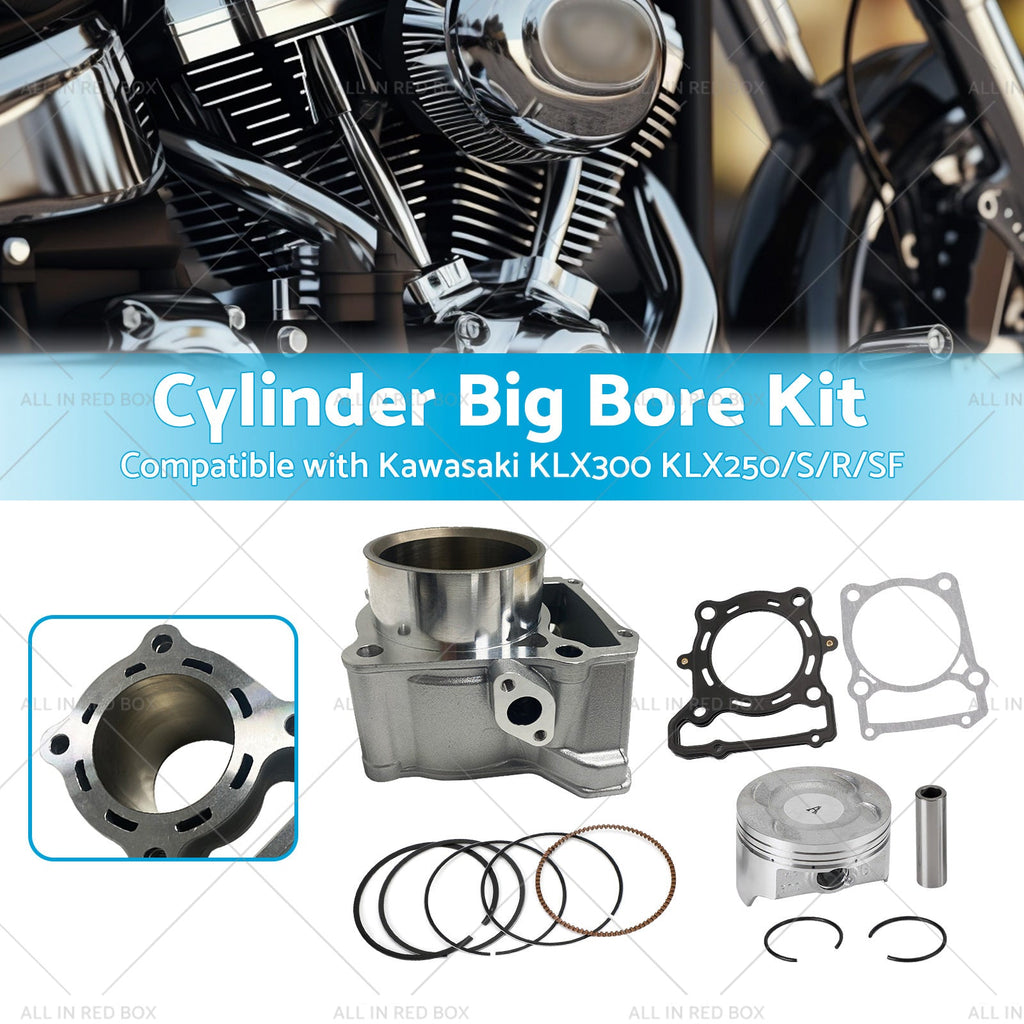 78mm Cylinder Big Bore Kit Suitable For Kawasaki KLX300 KLX250 S R SF 1993-2014